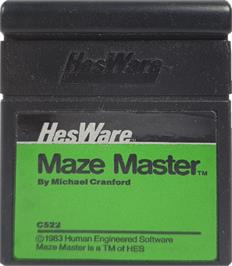Cartridge artwork for Maze Master (HesWare) on the Commodore 64.