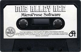 Cartridge artwork for Mig Alley Ace on the Commodore 64.