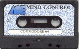 Cartridge artwork for Mind Control on the Commodore 64.