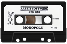 Cartridge artwork for Monopole on the Commodore 64.