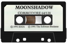 Cartridge artwork for MoonShadow (Idea Software) on the Commodore 64.