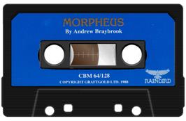 Cartridge artwork for Morpheus on the Commodore 64.
