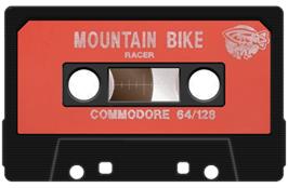 Cartridge artwork for Mountain Bike Racer on the Commodore 64.