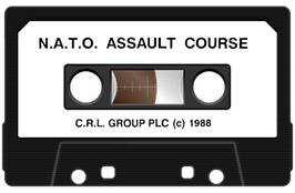 Cartridge artwork for Nato Assault Course on the Commodore 64.