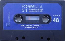 Cartridge artwork for Nucleus on the Commodore 64.