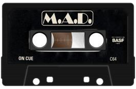 Cartridge artwork for On Cue on the Commodore 64.