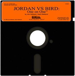 Cartridge artwork for One on One (COMPUTE!) on the Commodore 64.
