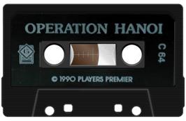 Cartridge artwork for Operation Hanoi on the Commodore 64.
