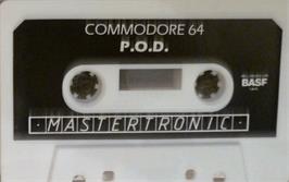 Cartridge artwork for P.o.d. - Proof Of Destruction on the Commodore 64.