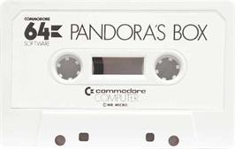 Cartridge artwork for Pandora's Box on the Commodore 64.