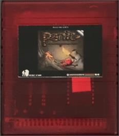 Cartridge artwork for Panic Analogue on the Commodore 64.