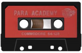 Cartridge artwork for Para Academy on the Commodore 64.
