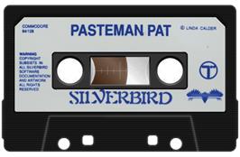 Cartridge artwork for Paste-man Pat on the Commodore 64.
