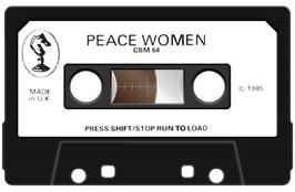 Cartridge artwork for Peace Women on the Commodore 64.