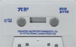 Cartridge artwork for Pi. R Squared on the Commodore 64.