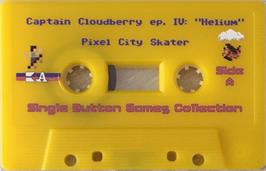 Cartridge artwork for Pixel City Skater on the Commodore 64.