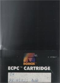Cartridge artwork for Princess And The Frog on the Commodore 64.
