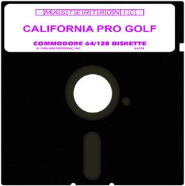 Cartridge artwork for Pro Golf / Progolf (Atlantis) on the Commodore 64.