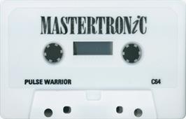 Cartridge artwork for Pulse Warrior on the Commodore 64.