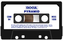 Cartridge artwork for Pyramid (Compute!) on the Commodore 64.