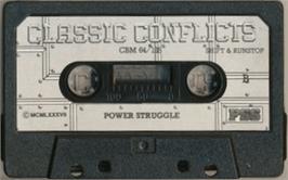 Cartridge artwork for Pyramid Power Struggle on the Commodore 64.