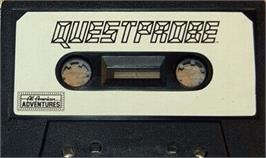 Cartridge artwork for Questprobe Featuring The Human Torch And The Thing on the Commodore 64.