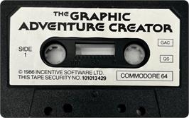 Cartridge artwork for Ransom on the Commodore 64.