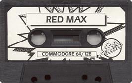 Cartridge artwork for Red Max on the Commodore 64.