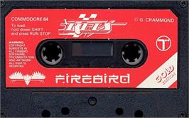 Cartridge artwork for Revs on the Commodore 64.