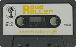 Cartridge artwork for Road Roller on the Commodore 64.