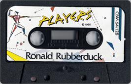 Cartridge artwork for Ronald Rubberduck on the Commodore 64.