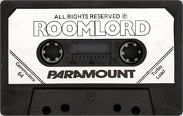 Cartridge artwork for Roomlord on the Commodore 64.