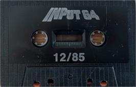 Cartridge artwork for Scrollo on the Commodore 64.
