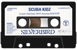 Cartridge artwork for Scuba Kidz on the Commodore 64.