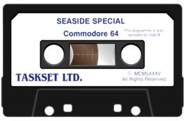 Cartridge artwork for Seaside Special on the Commodore 64.