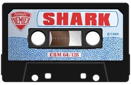 Cartridge artwork for Shark on the Commodore 64.