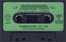 Cartridge artwork for Sheepoid on the Commodore 64.