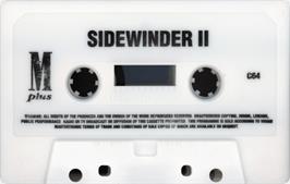 Cartridge artwork for Sidewinder 2 on the Commodore 64.