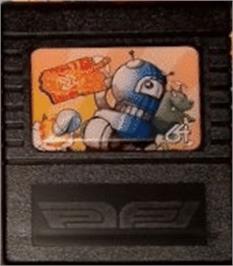Cartridge artwork for Sizzler on the Commodore 64.