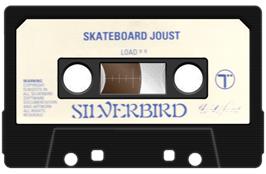 Cartridge artwork for Skateboard Joust on the Commodore 64.
