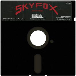 Cartridge artwork for Skyfox (CA-Verlag) on the Commodore 64.