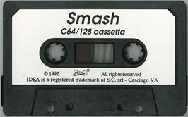 Cartridge artwork for Smash (Idea Software) on the Commodore 64.