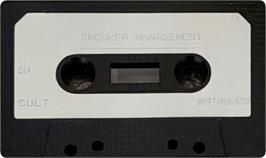 Cartridge artwork for Snooker Management on the Commodore 64.