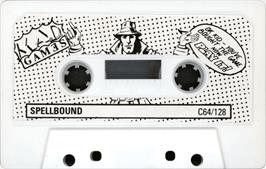 Cartridge artwork for Spellbound (Timeworks) on the Commodore 64.