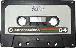 Cartridge artwork for Spike (Werner Soft) on the Commodore 64.