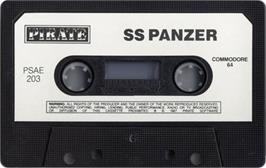 Cartridge artwork for Ss Panzer on the Commodore 64.