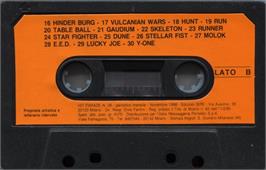 Cartridge artwork for Sst - Super Swithers Target on the Commodore 64.
