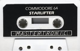 Cartridge artwork for Star-lifter on the Commodore 64.