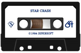 Cartridge artwork for Star Crash on the Commodore 64.
