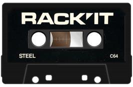Cartridge artwork for Steel on the Commodore 64.